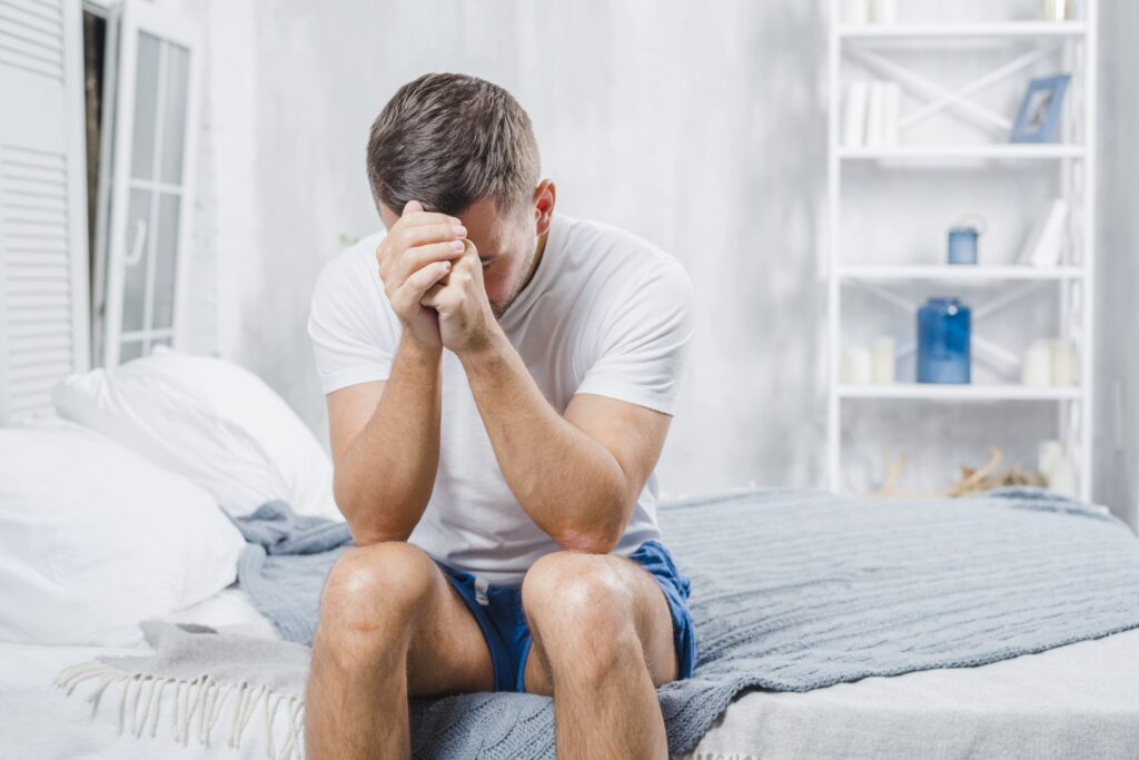 imagen hombre preocupado